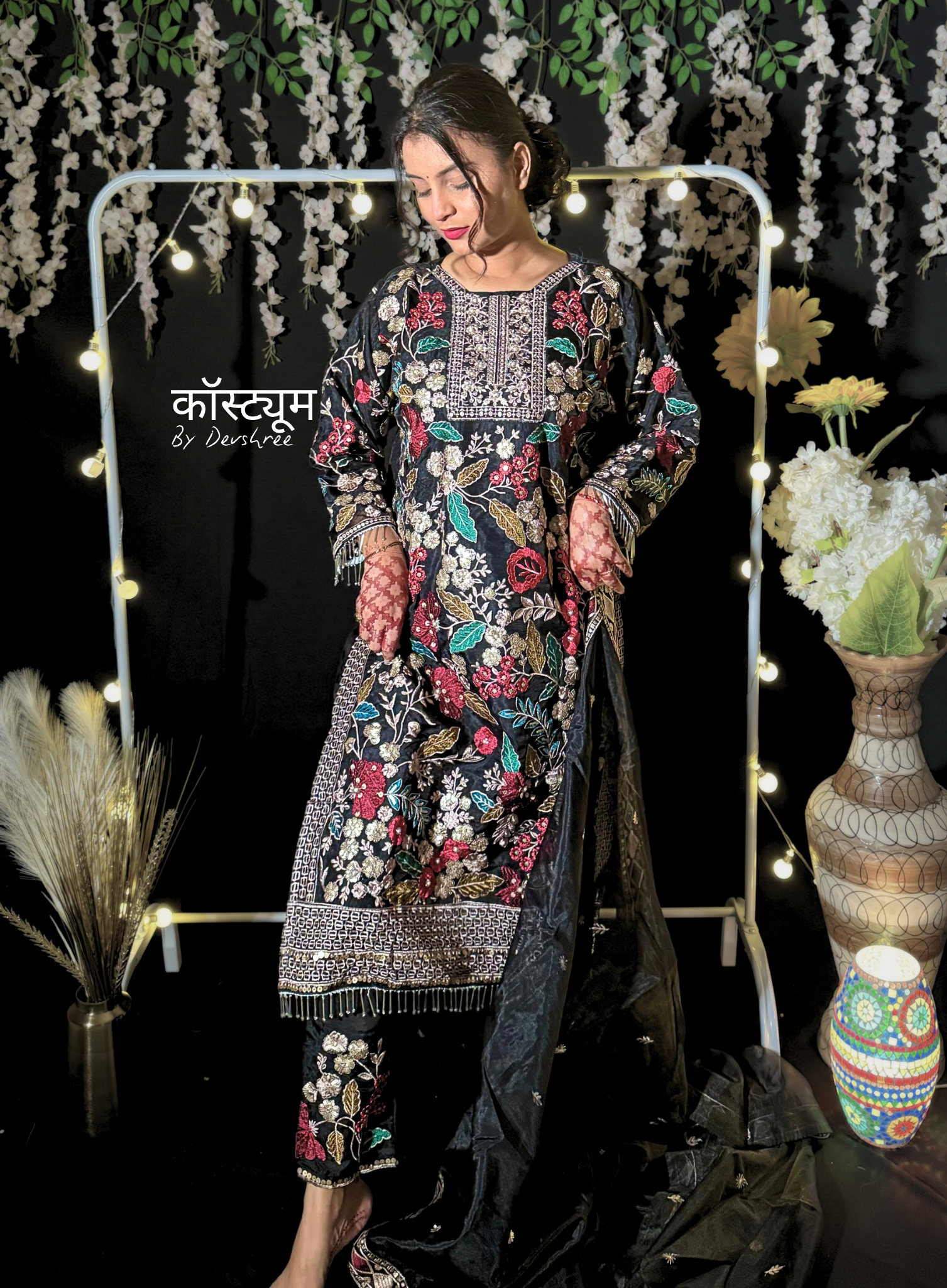 Lawn pakistani suit set