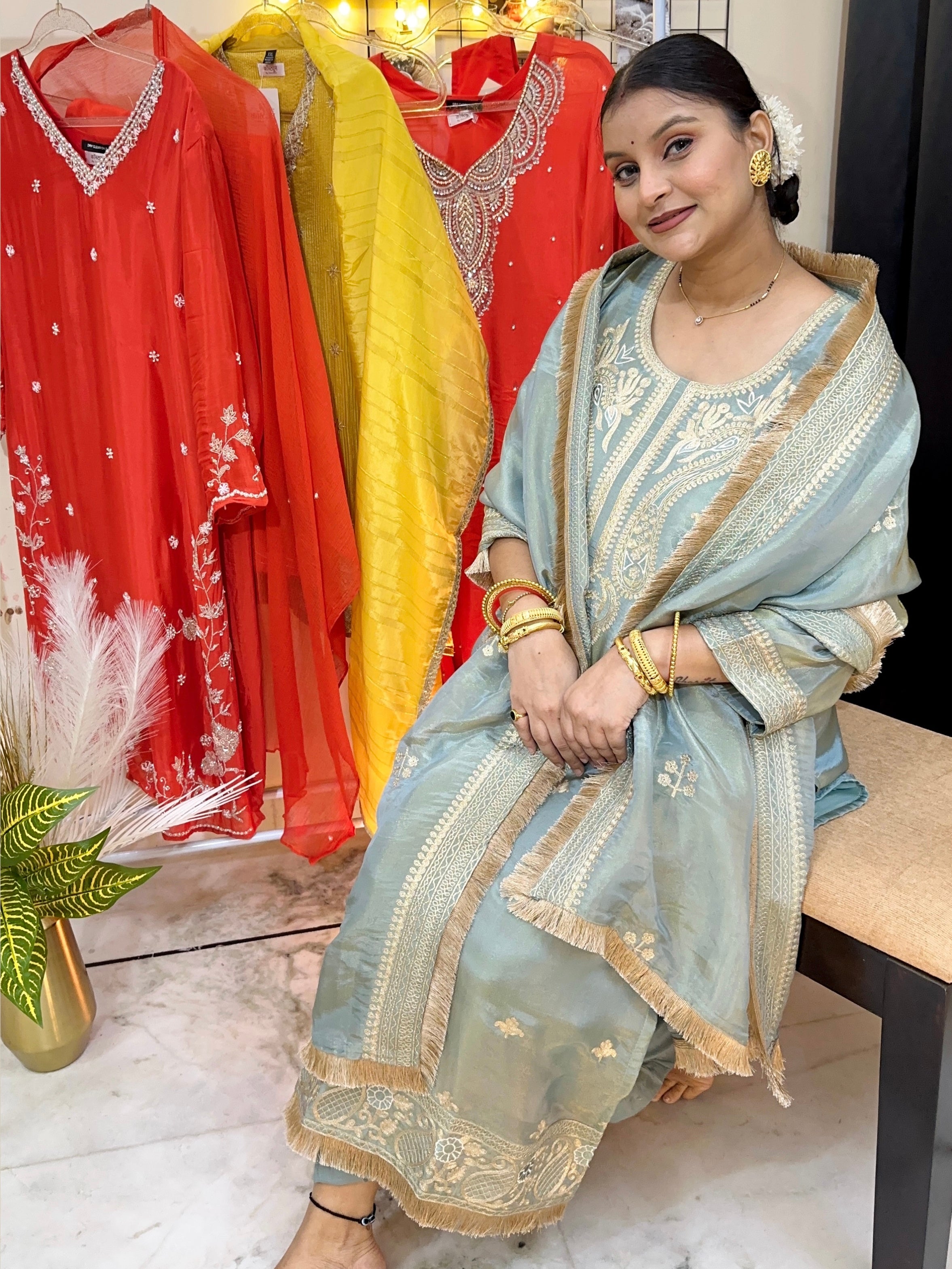 Roohani Shimmer | suit set