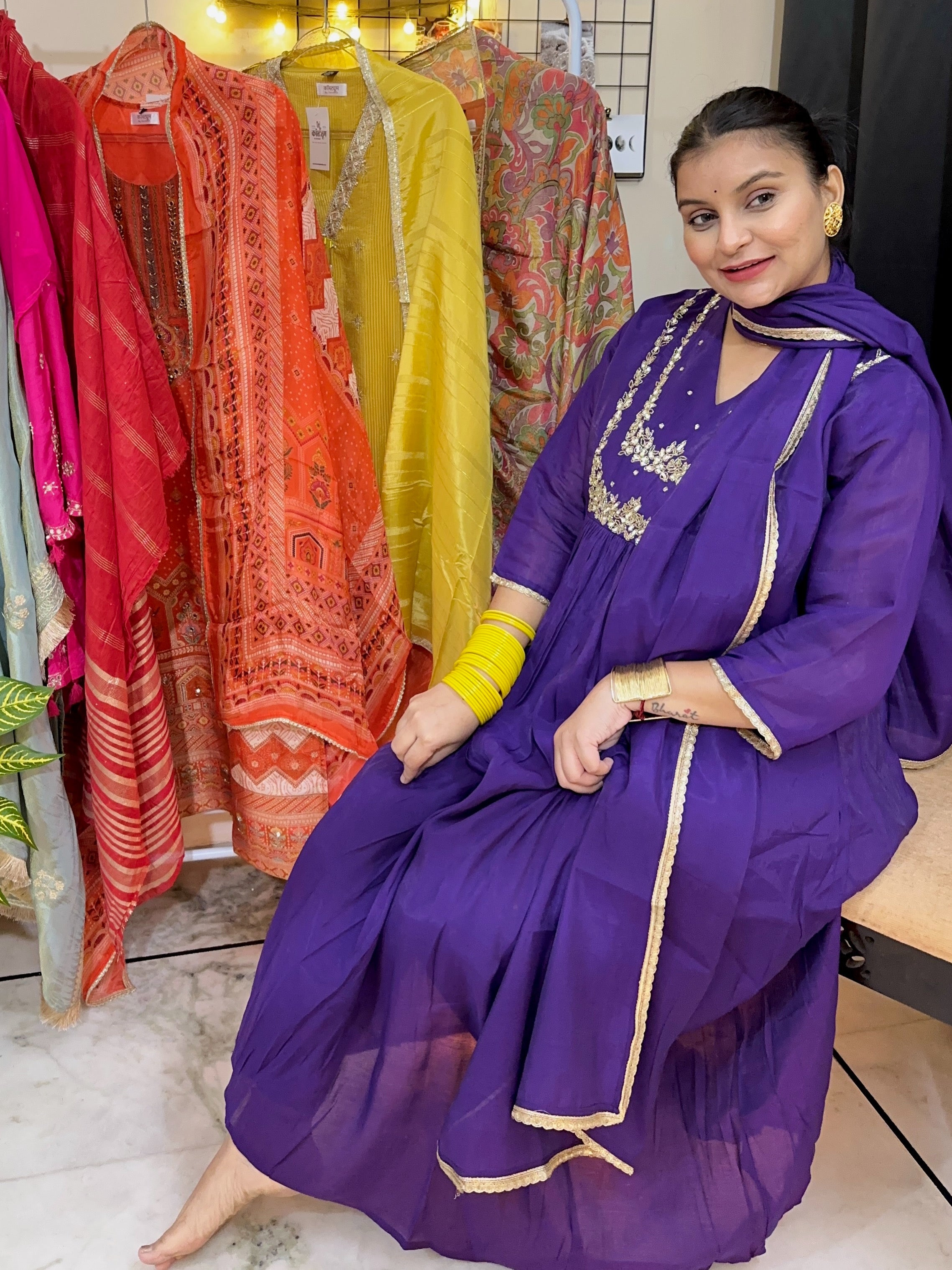 Gul-e-Neelofar | suit set
