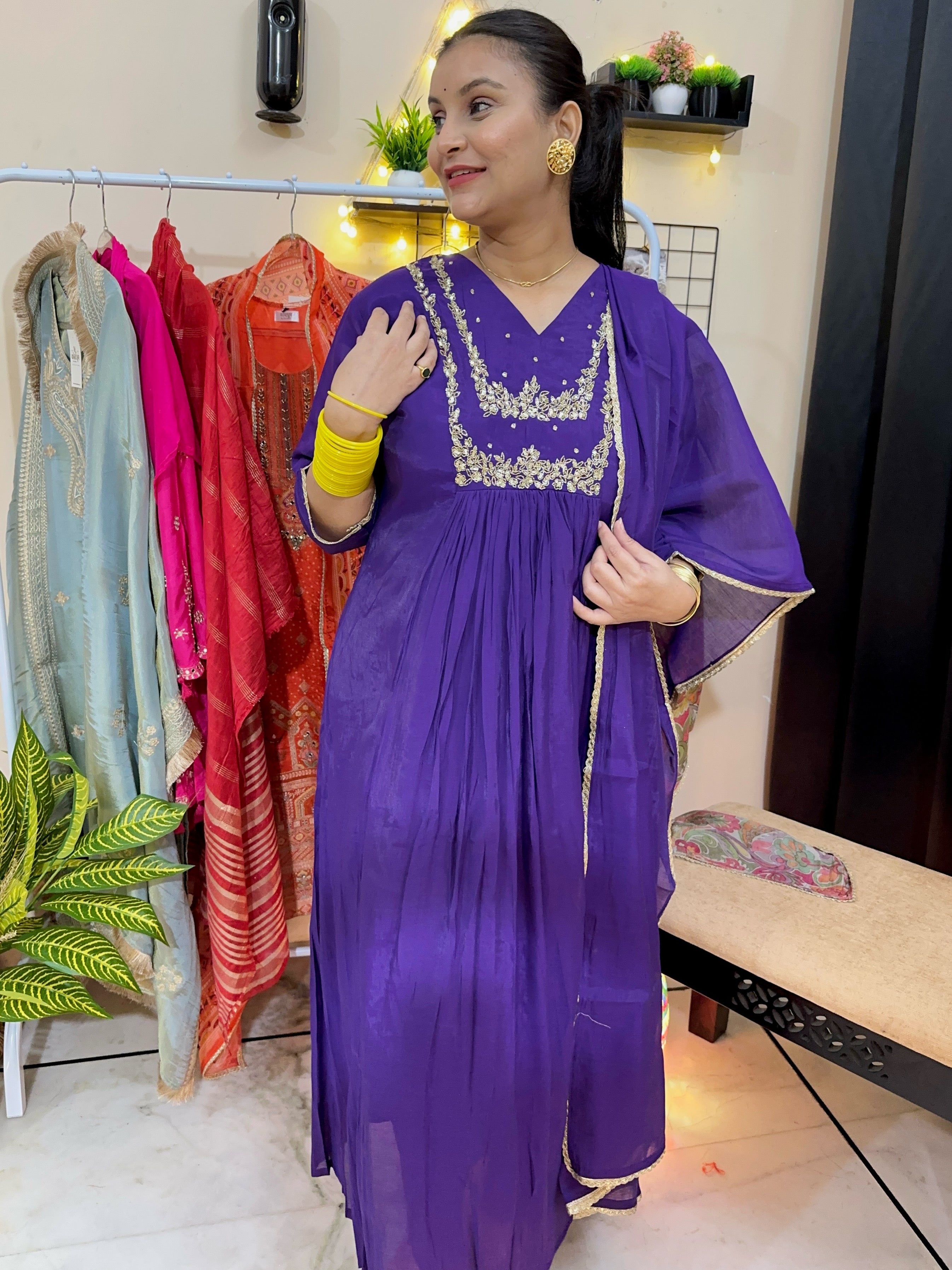 Gul-e-Neelofar | suit set