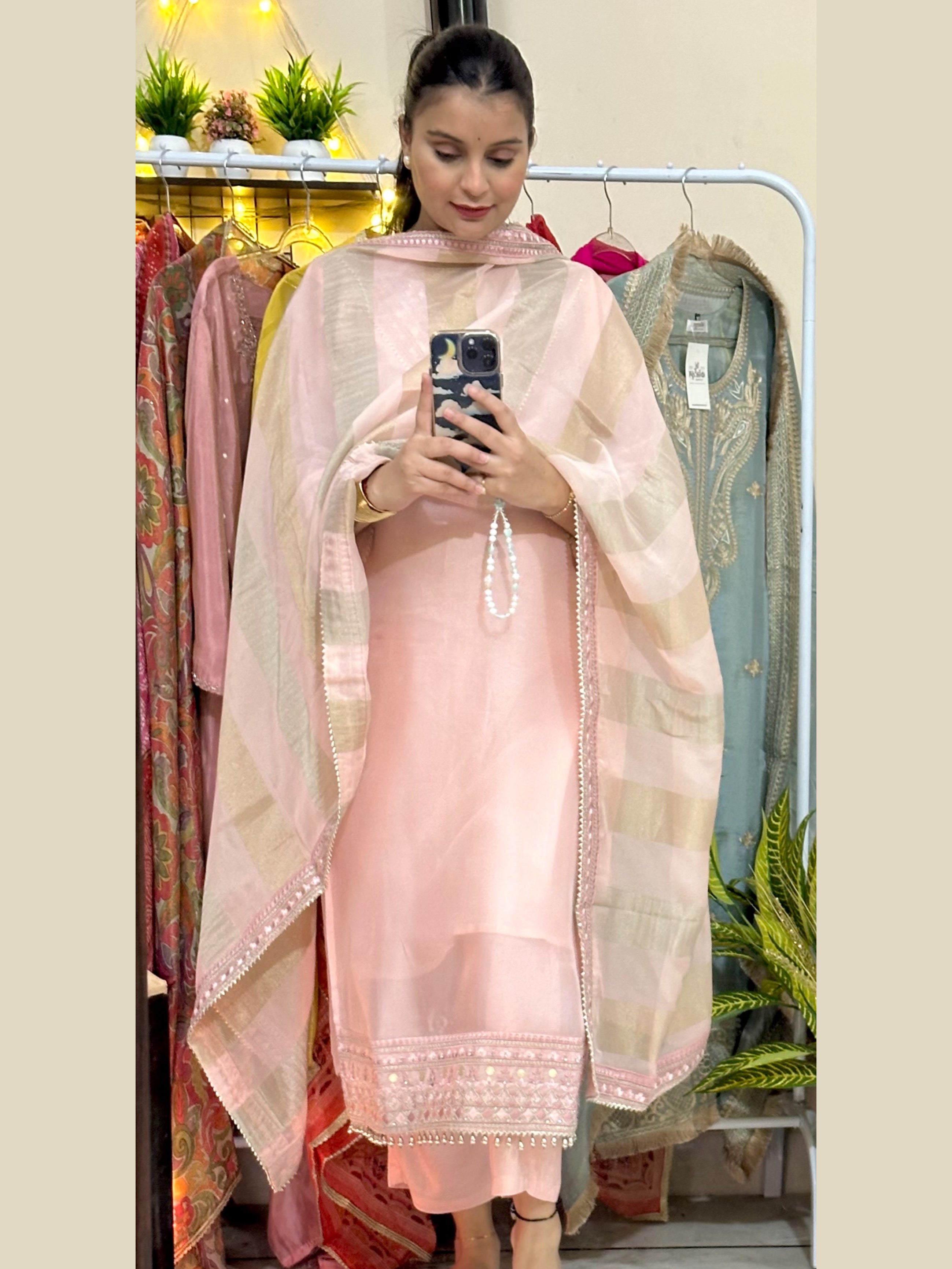 Peach Pearl | Suit-set