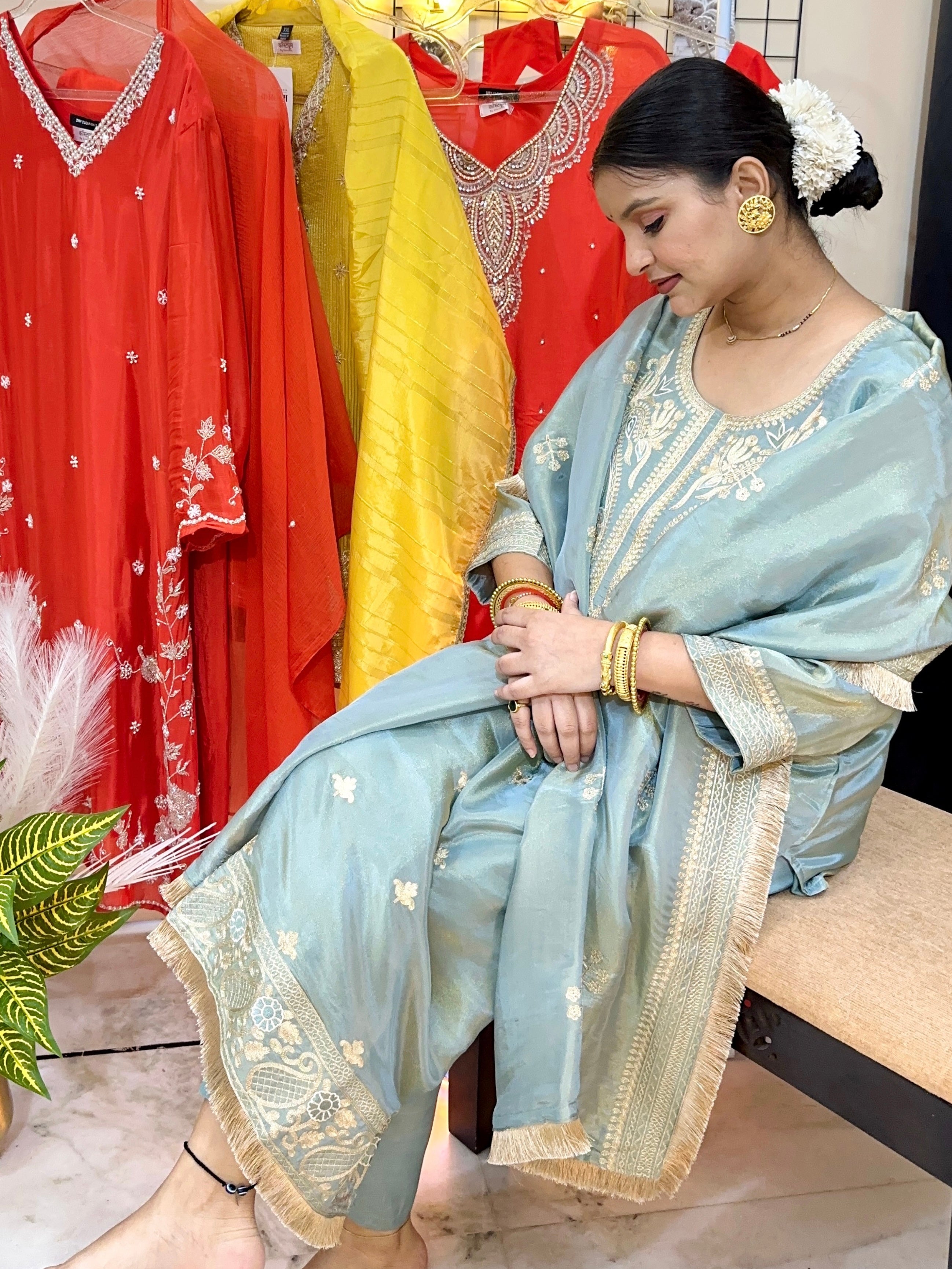 Roohani Shimmer | suit set