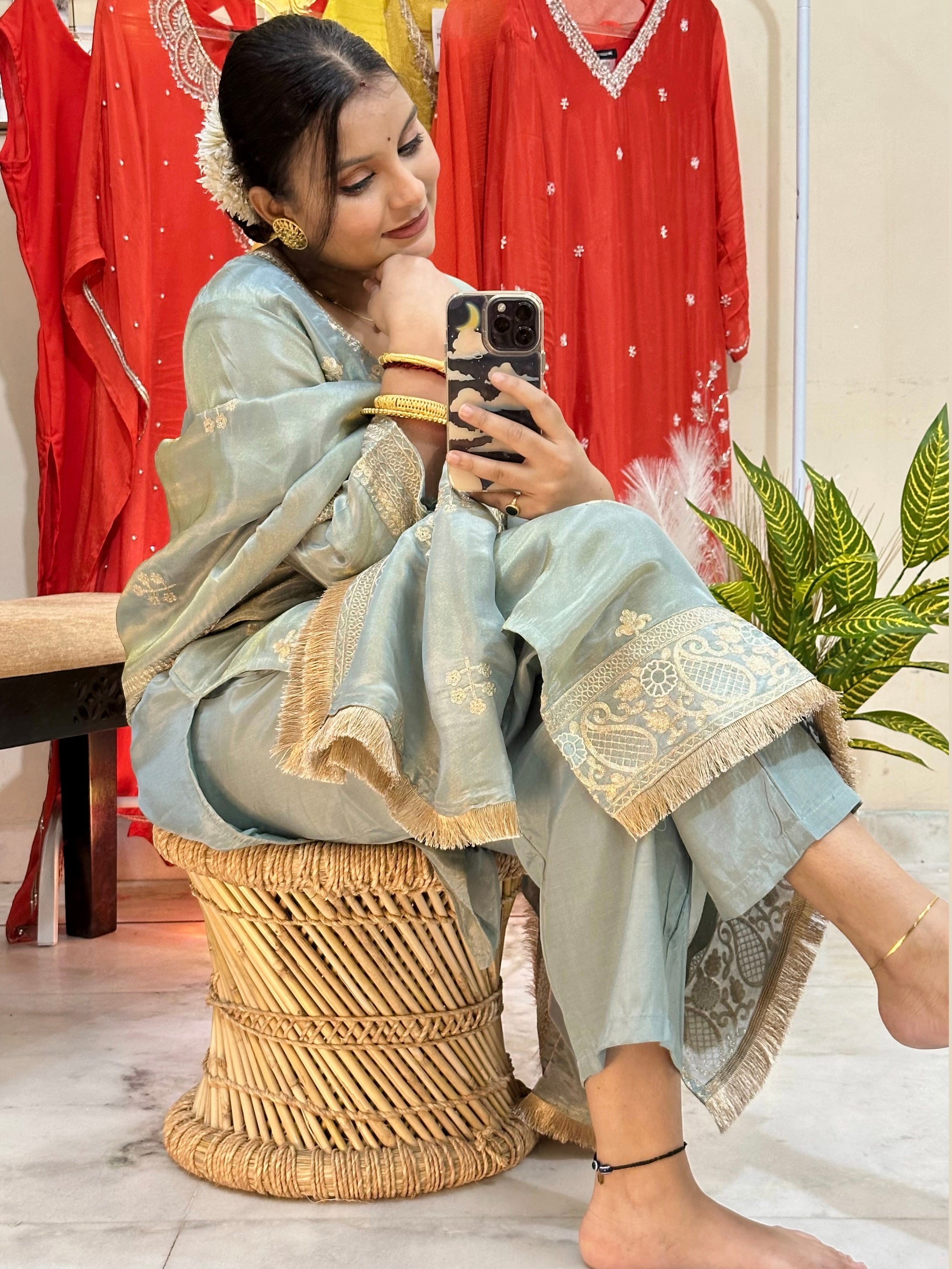 Roohani Shimmer | suit set
