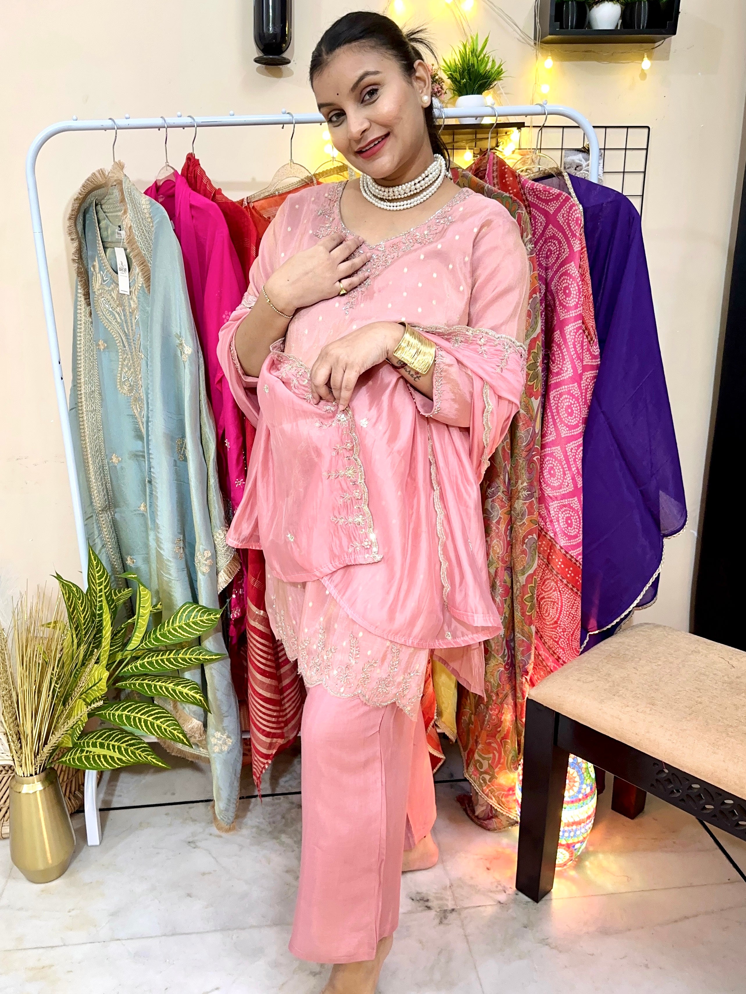 Gulabi Blush | Suit Set