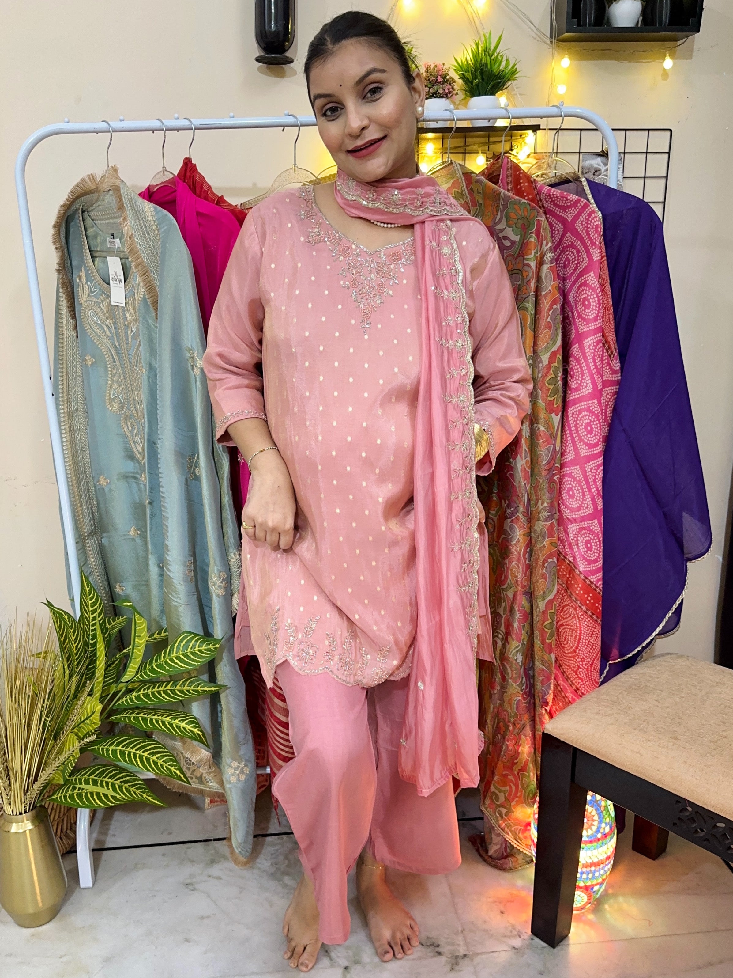 Gulabi Blush | Suit Set