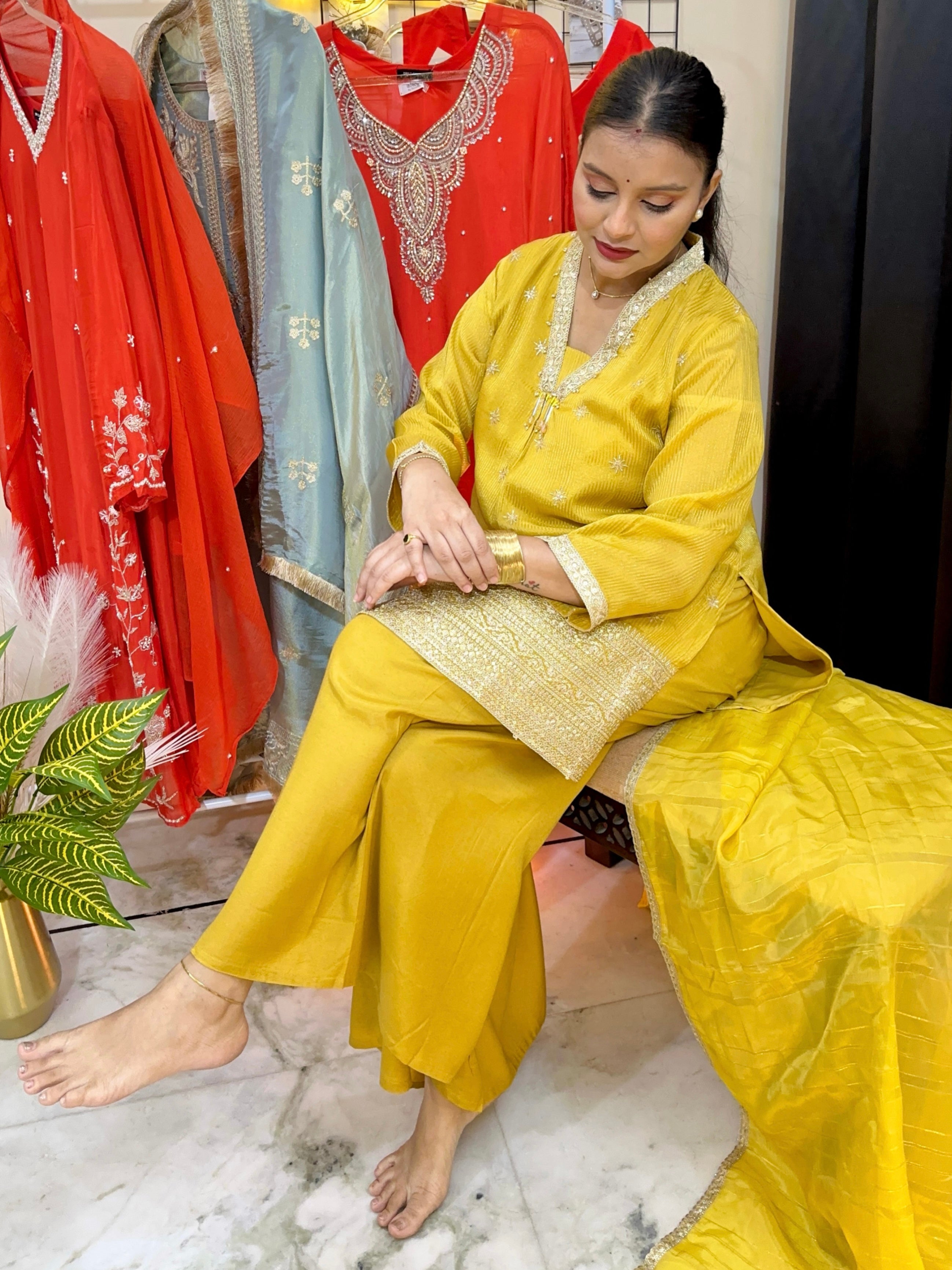 Sunehri Jashn | Suit Set