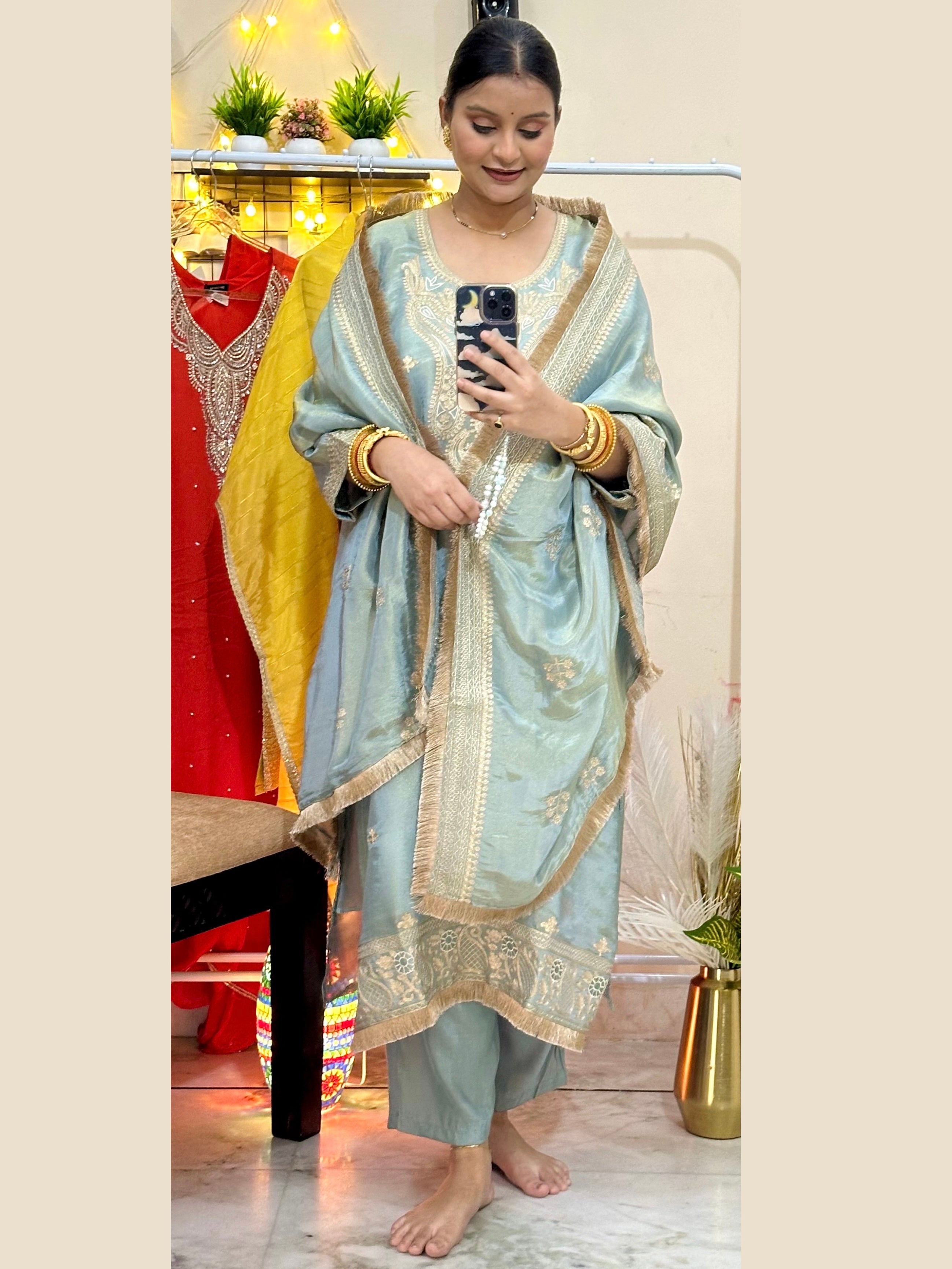 Roohani Shimmer | suit set