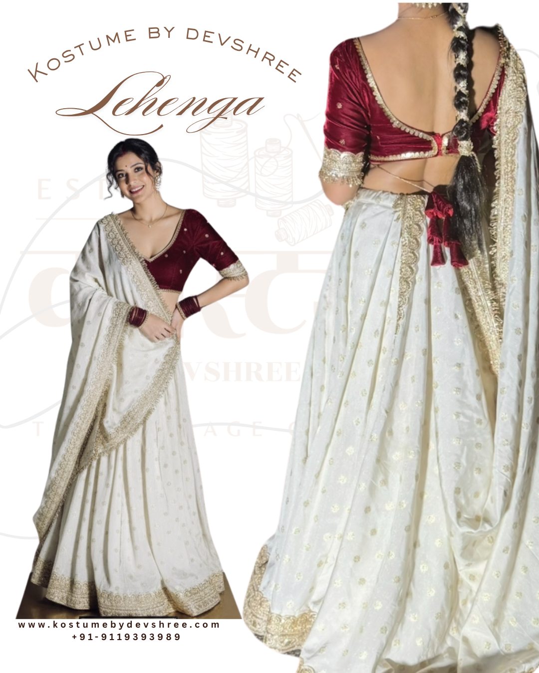 Ruh-e-Rivaayat | lehenga