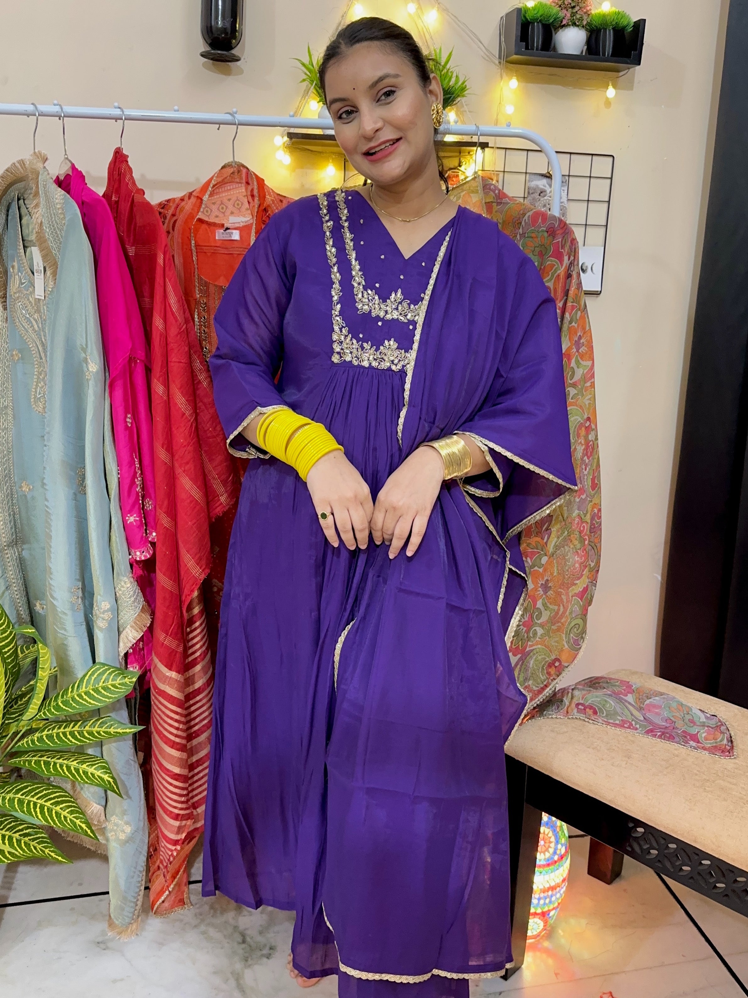 Gul-e-Neelofar | suit set