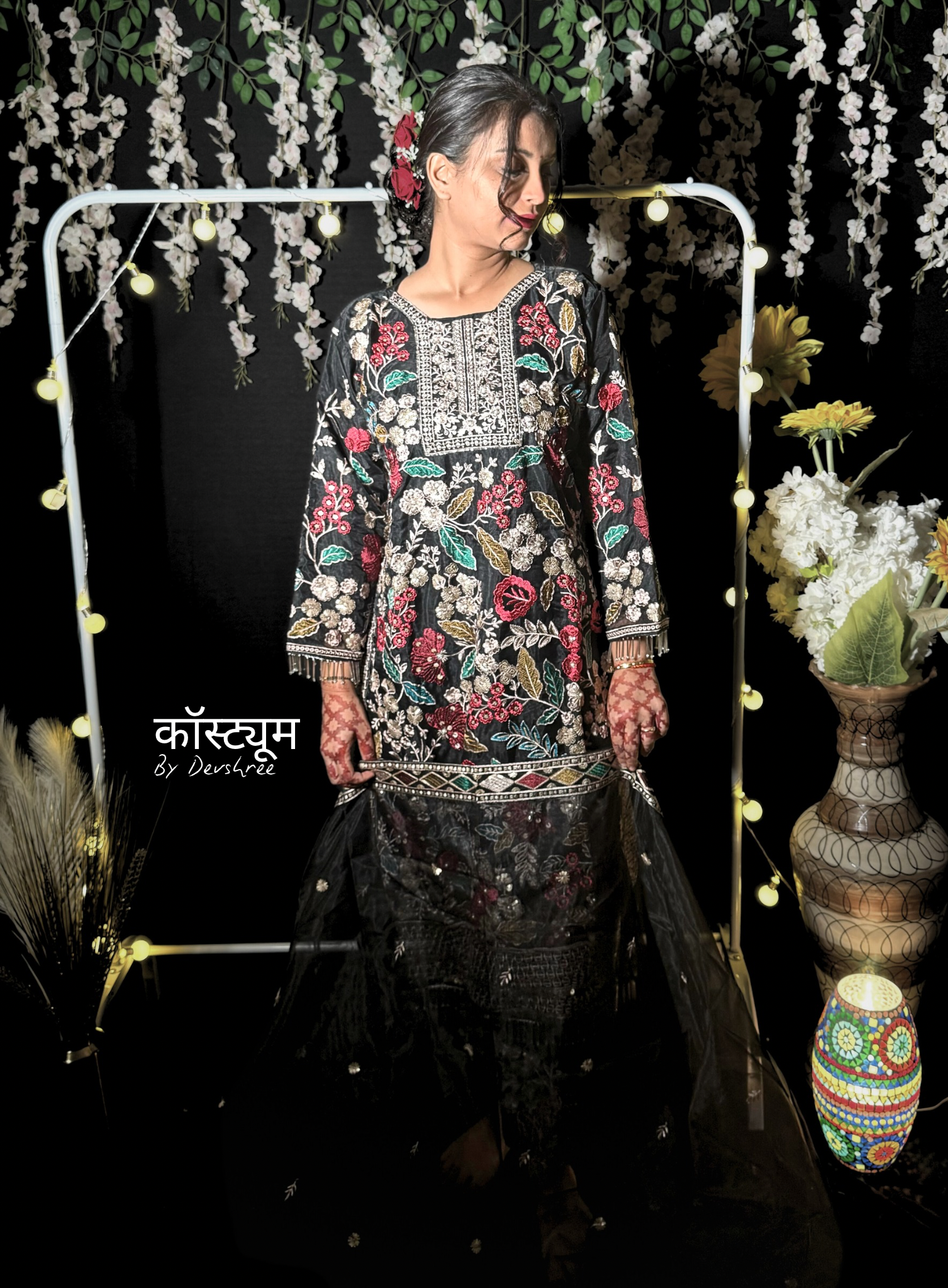 Lawn pakistani suit set