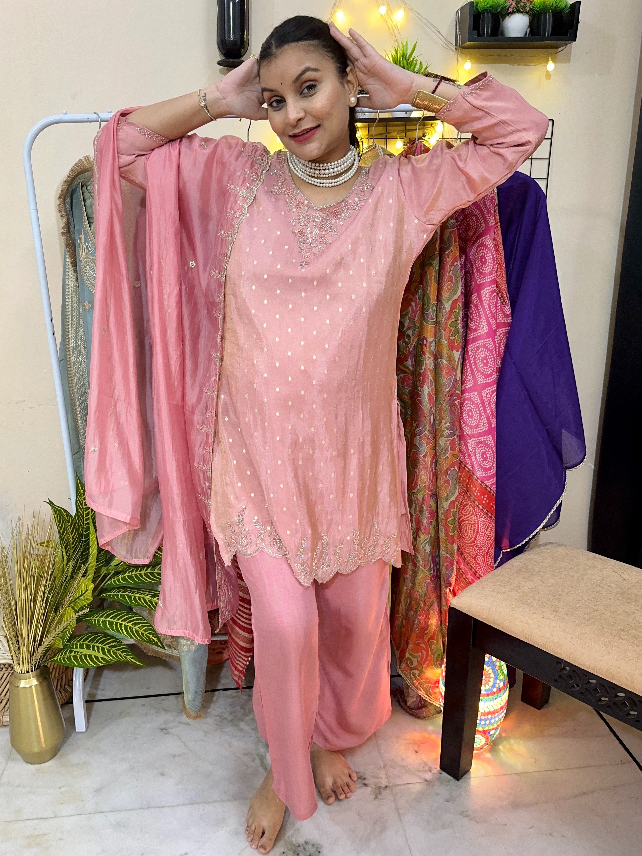 Gulabi Blush | Suit Set