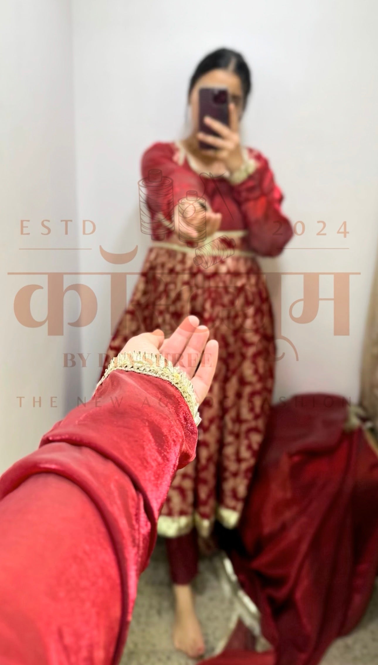 Ruby Noor Handcrafted Suit Set