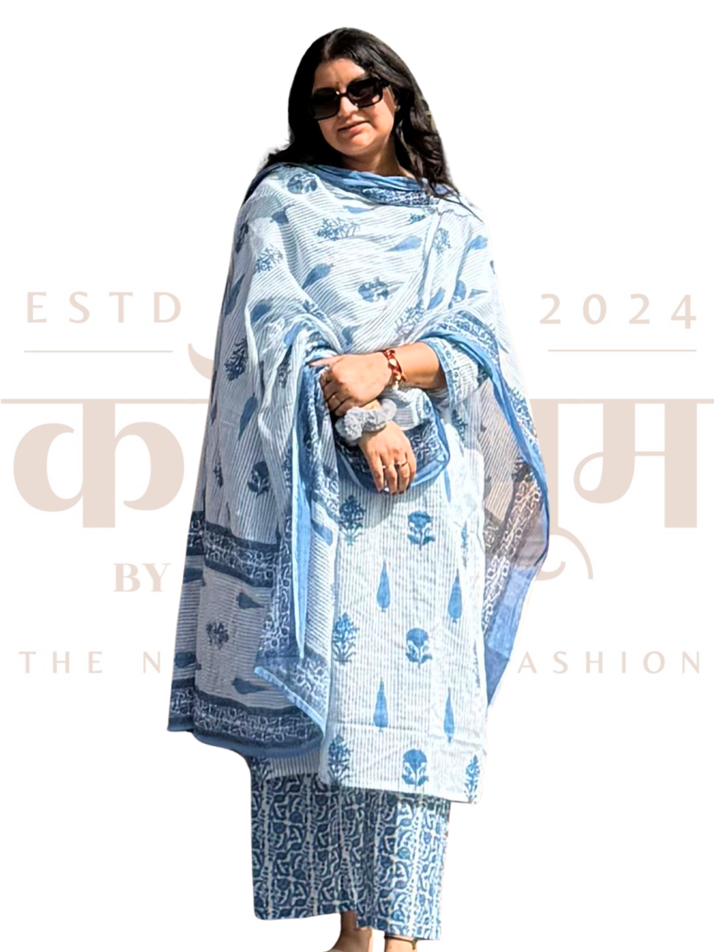 NEELANJALI – Cotton Printed Suit Set