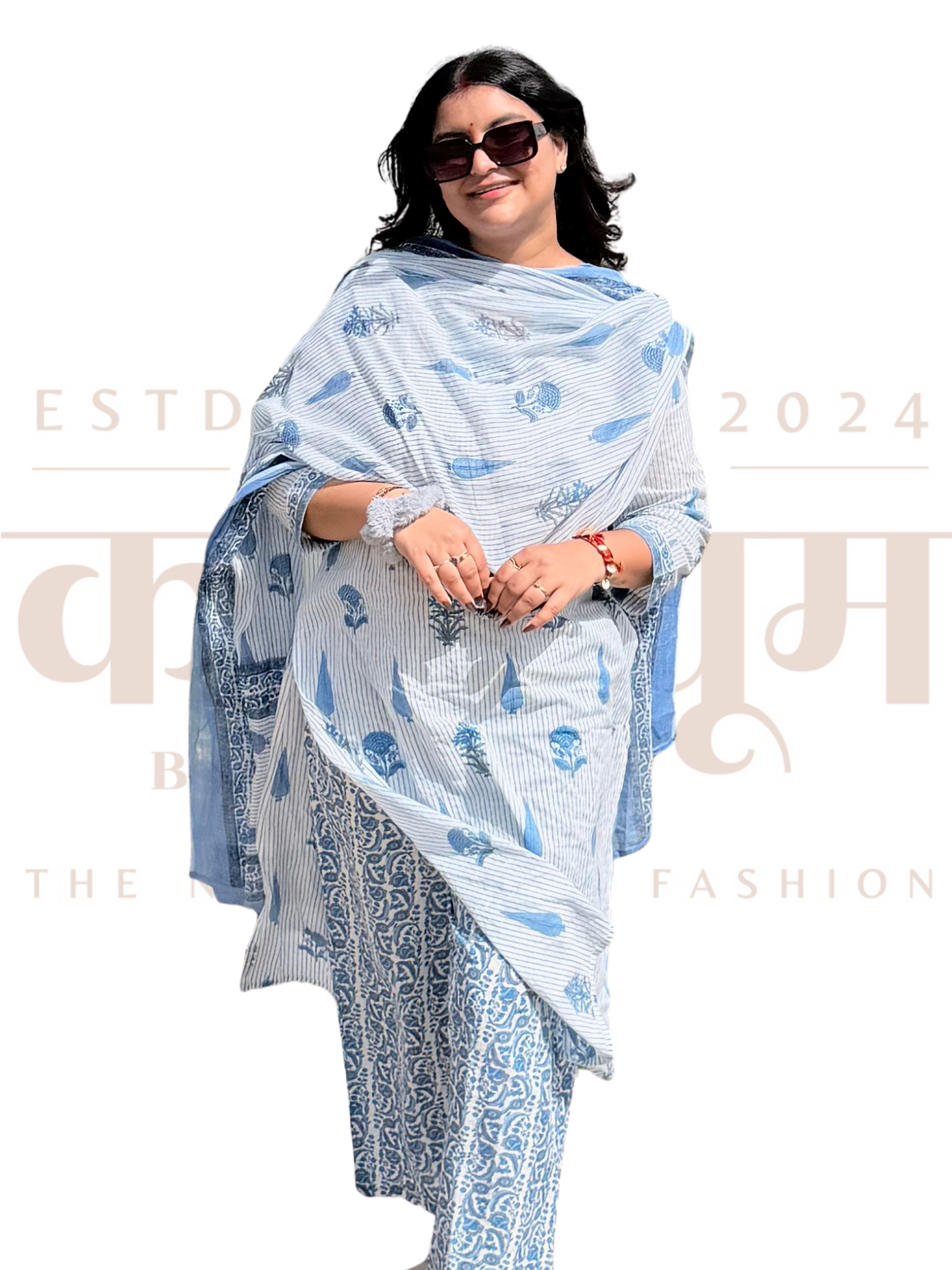 NEELANJALI – Cotton Printed Suit Set