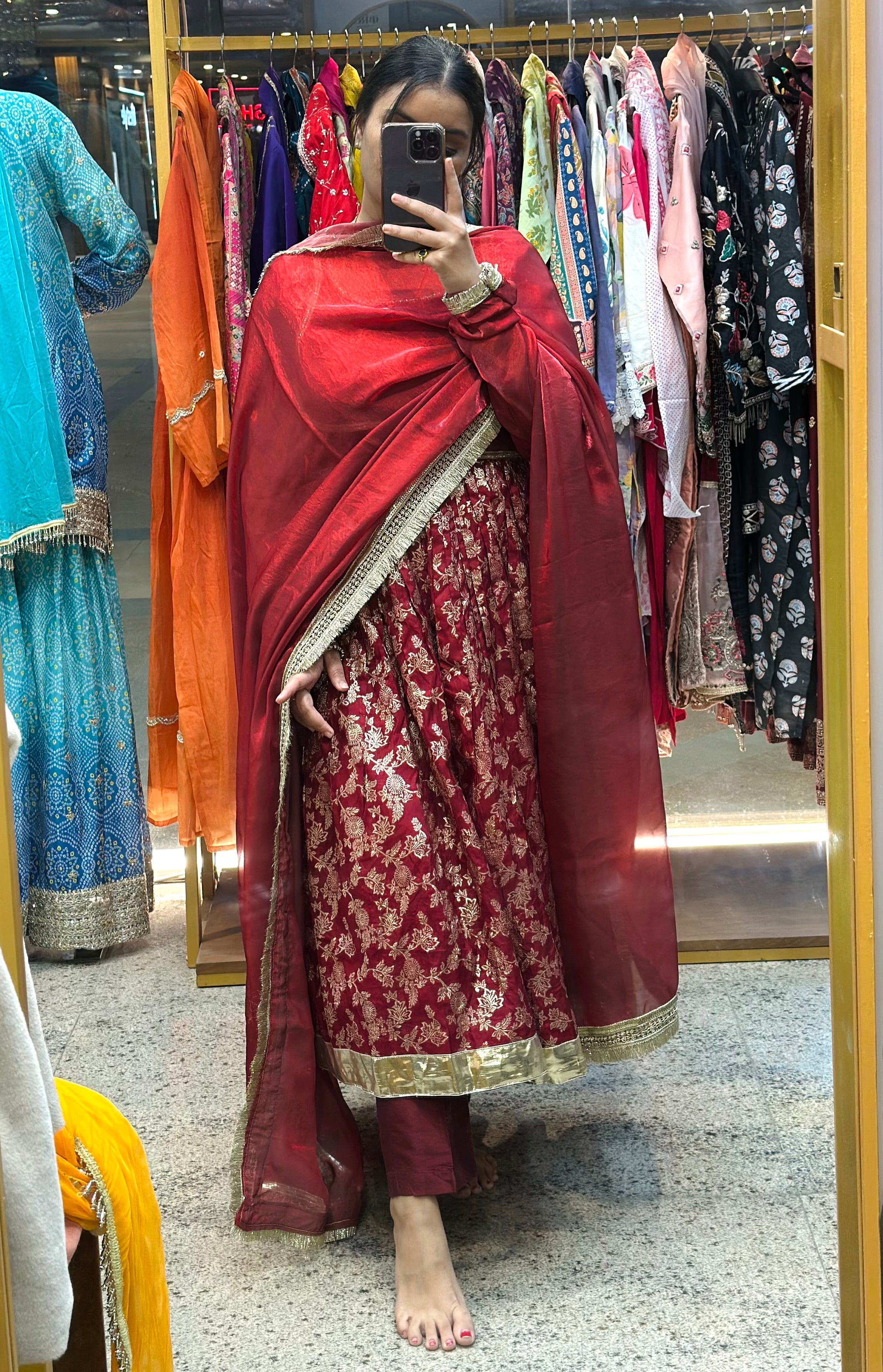 Ruby Noor Handcrafted Suit Set