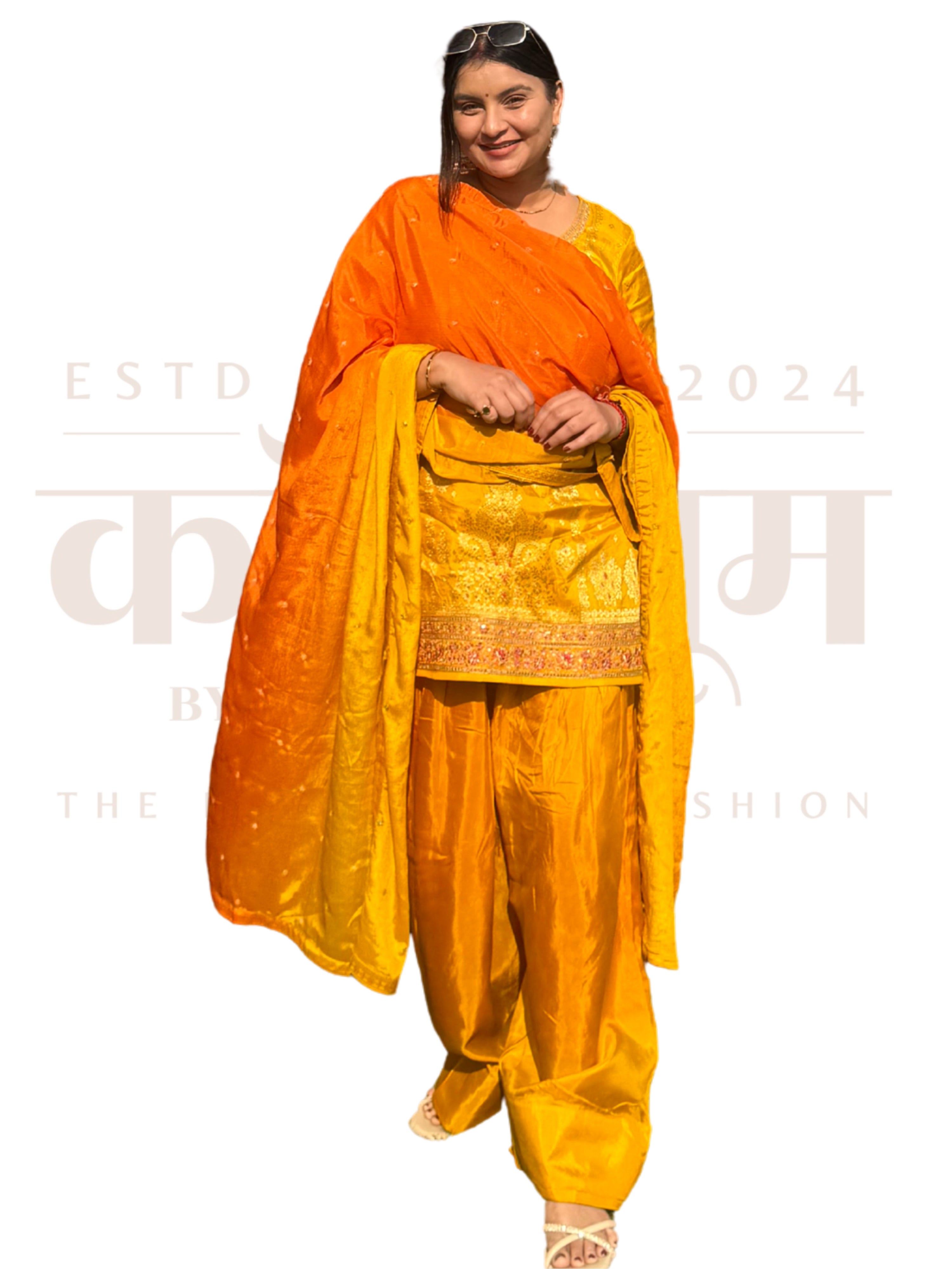 Noor-e-Kesariya | Farshi Suit-Sets