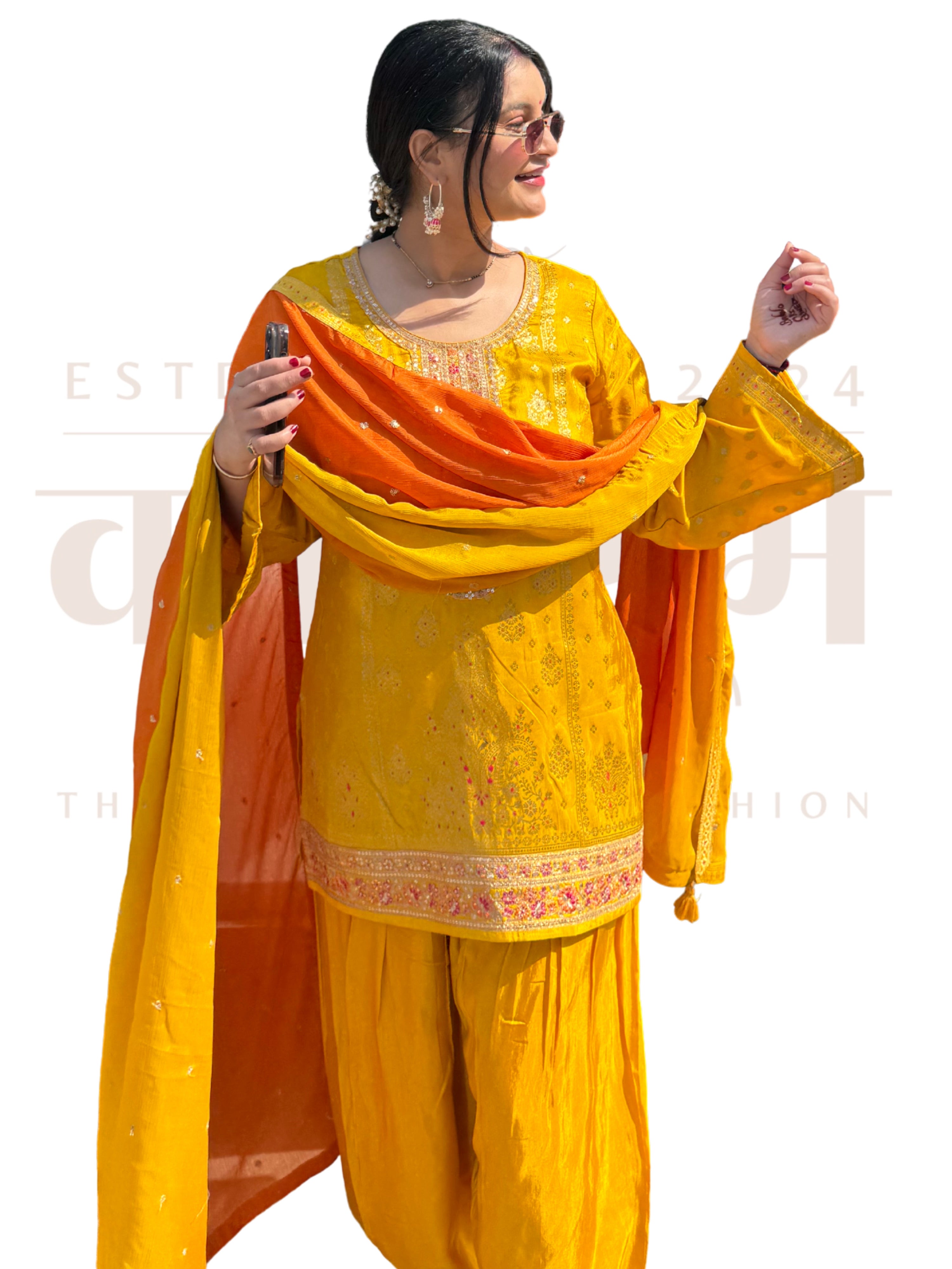 Noor-e-Kesariya | Farshi Suit-Sets