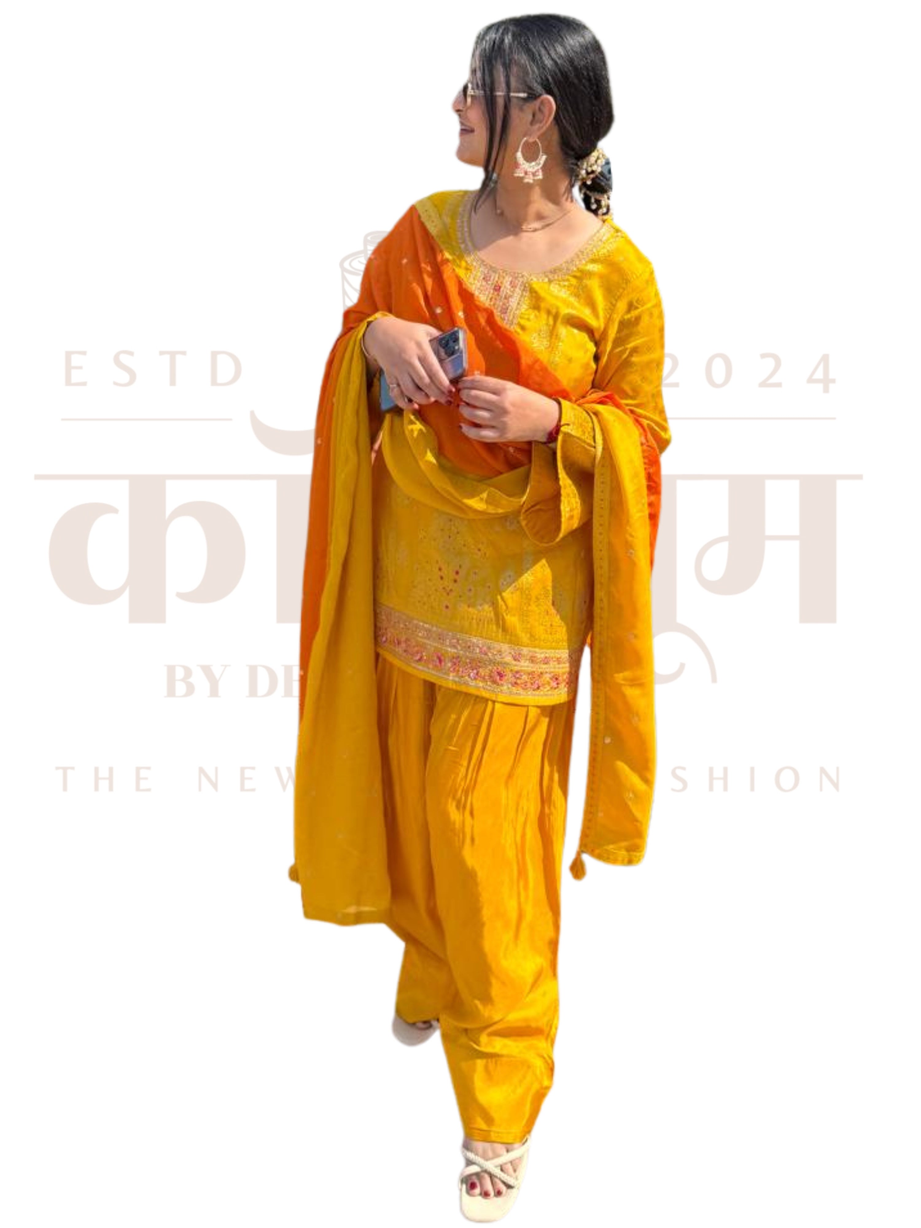 Noor-e-Kesariya | Farshi Suit-Sets