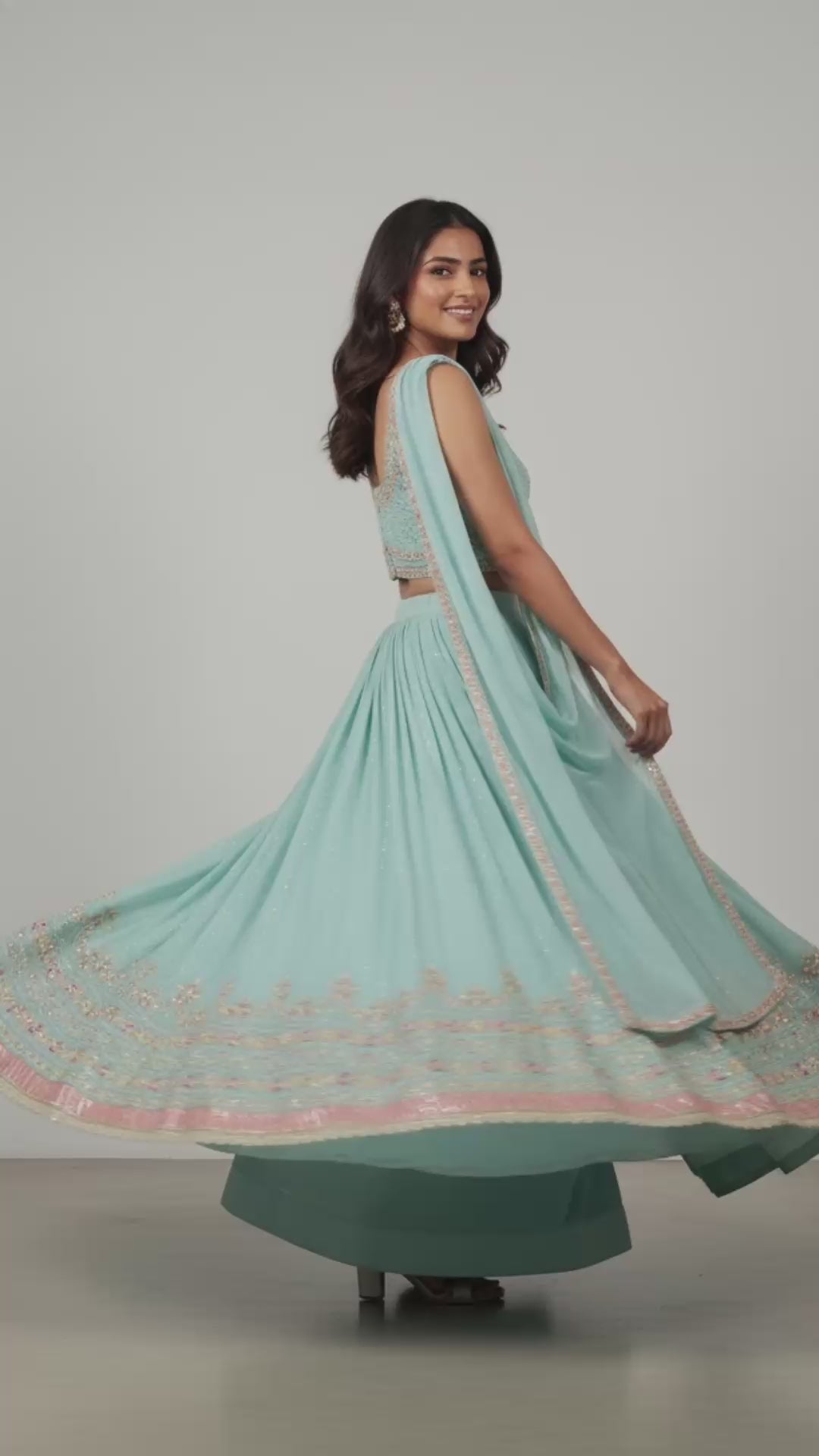 Blue hue | lehenga